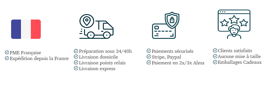 PME francaise, Livraison rapide, paiements securisés, satisfaction clients