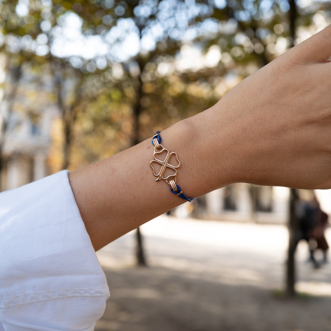 Interchangeable women s bracelet clover jewel SILA PARIS