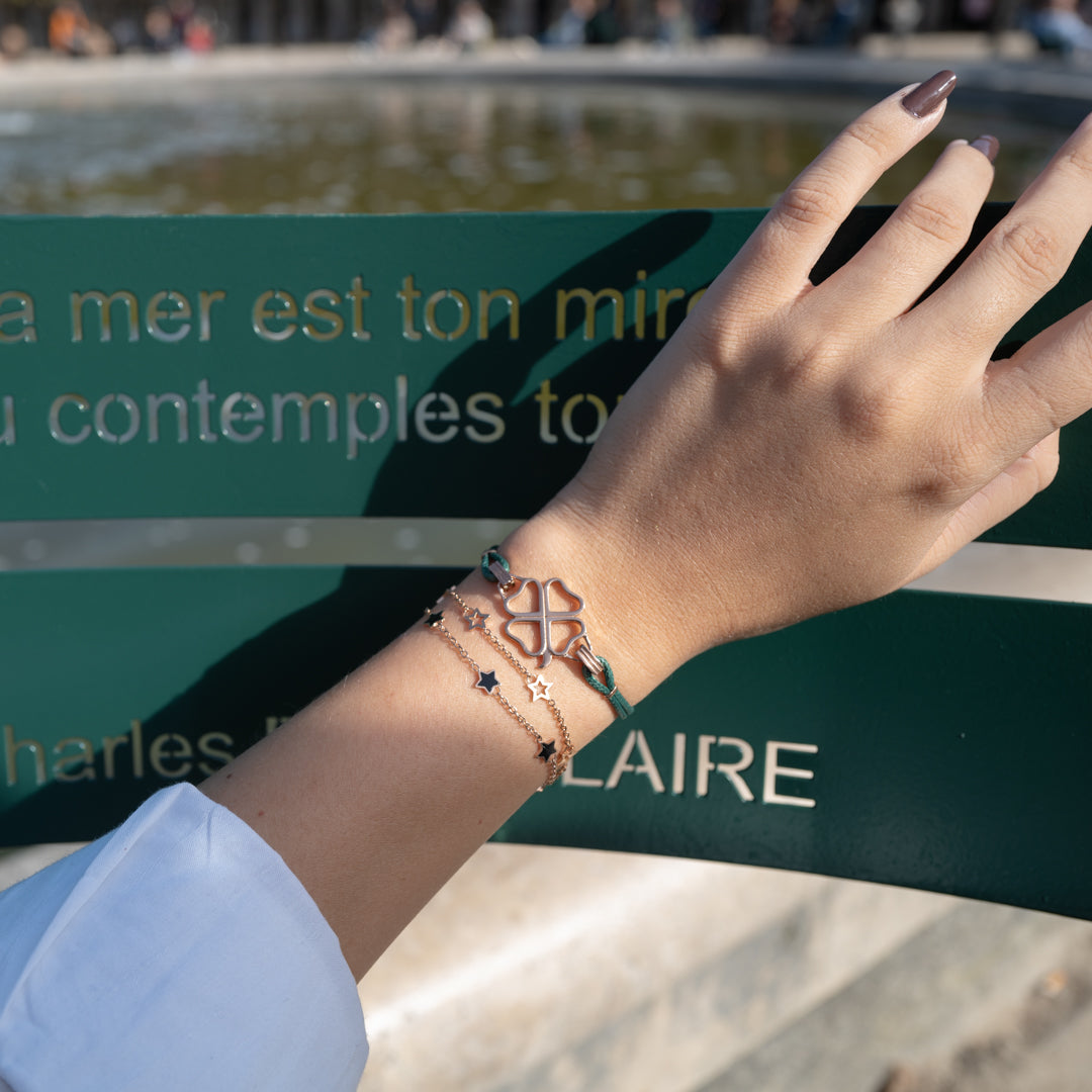 Bracelet femme Star acier inoxydable – SILA PARIS